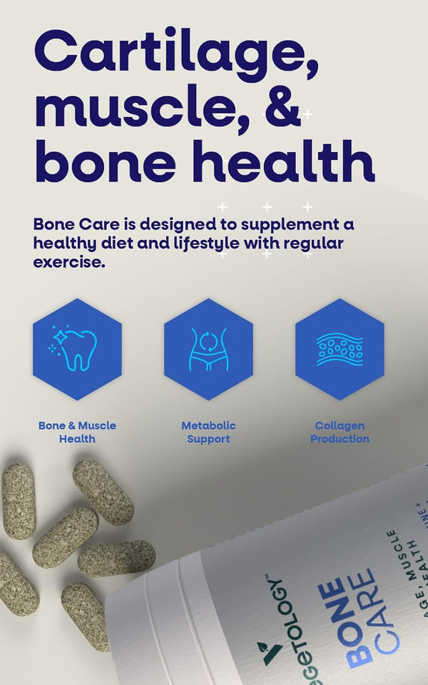Vegetology Bone Care pre kosti a kĺby (60 tabliet)