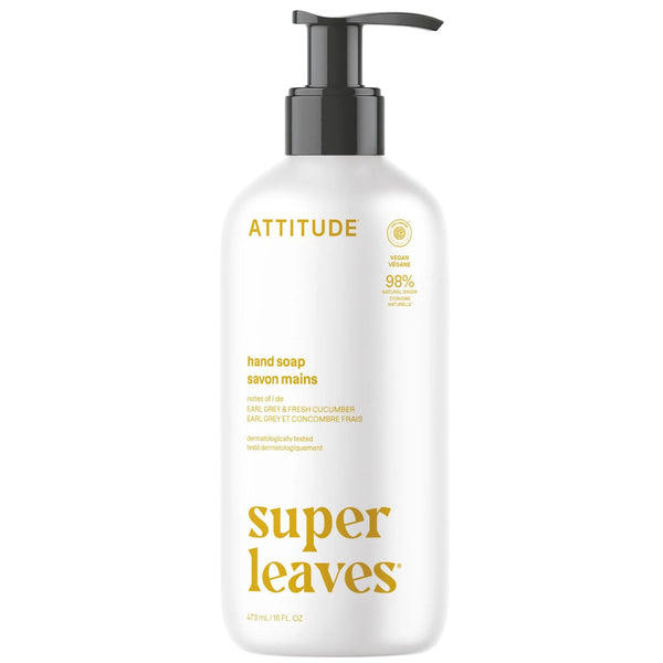 Attitude Tekuté mýdlo na ruce Super Leaves - citrusové listy (473 ml)