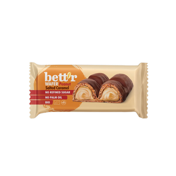 630424 Tyčinka oplatková s arašídovým krémem 33 g BIO BETT´R-1