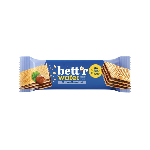 630429 Oplatka s lískovými oříšky a kakaem bez přidaného cukru 30 g BIO BETT´R-1