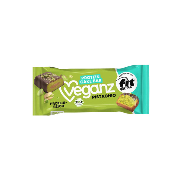 630437 Tyčinka proteinová Cake bar Pistachio 45 g BIO VEGANZ-1
