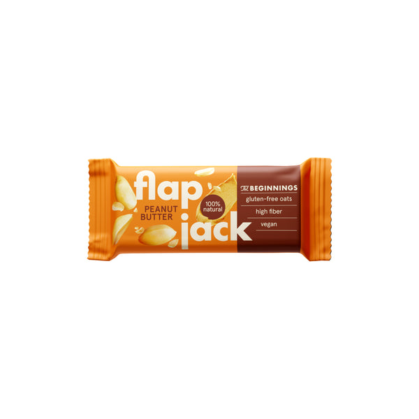 632241 Flapjack ovesný arašídové máslo bezlepkový 60 g THE BEGINNINGS-1