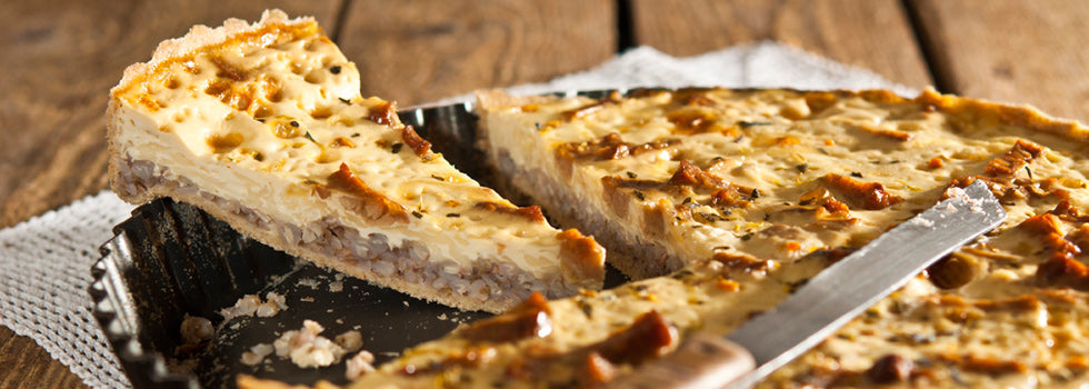 Quiche s pohankou, tempehem a smetanou Provamel
