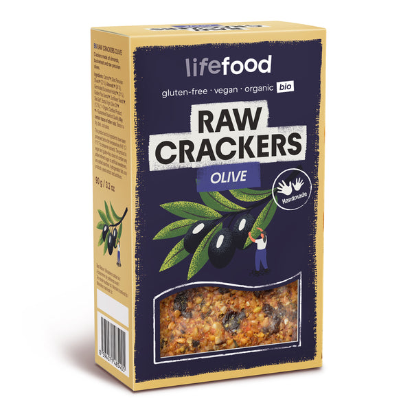 640028 Life Crackers olivové raw 90 g BIO LIFEFOOD-1
