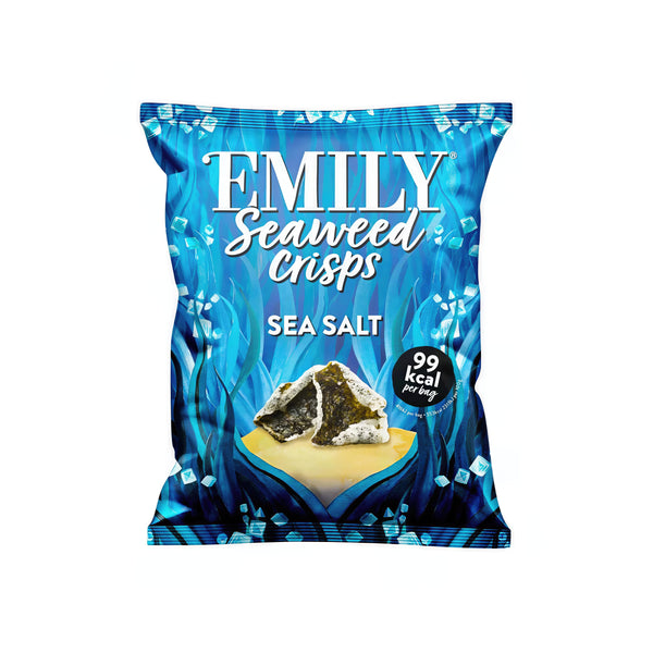 Emily Křupky z mořských řas s mořskou solí (18 g)