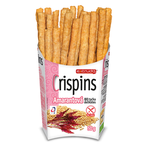 641017 Tyčinka amarantová Crispins bezlepková 50 g BIO EXTRUDO-3