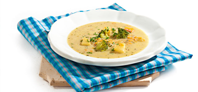 Smetanová čočková polévka