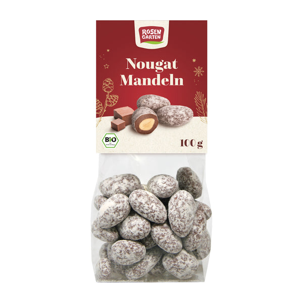 665333 Mandle v mléčné čokoládě s nugátem 100 g BIO ROSENGARTEN-1