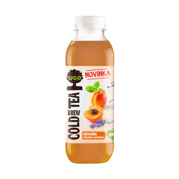 719041 Nápoj Cold Brew Tea meruňka, meduňka a levandule 500 ml UGO-1