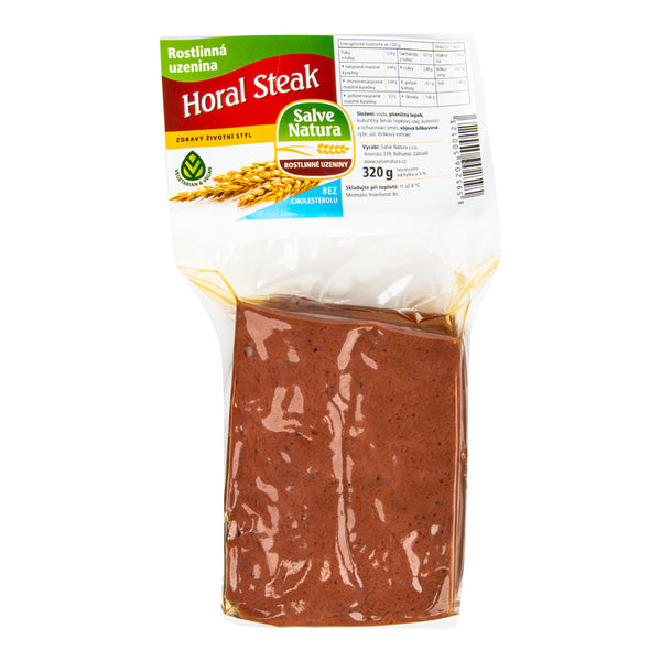 742065 Horal steak rostlinná uzenina 320 g SALVE NATURA-1