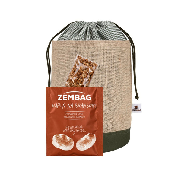 Zembag Pytel na 2,5 kg brambor - olivově zelený