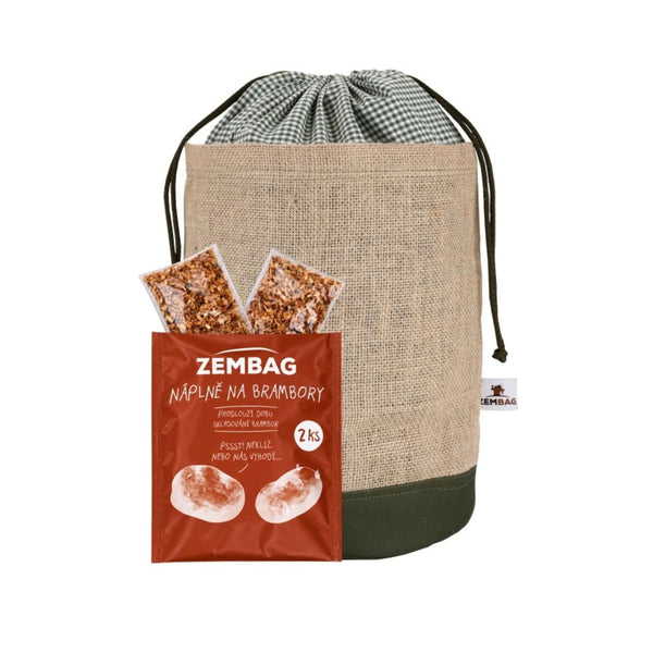 Zembag Pytel na 5 kg brambor - olivově zelený