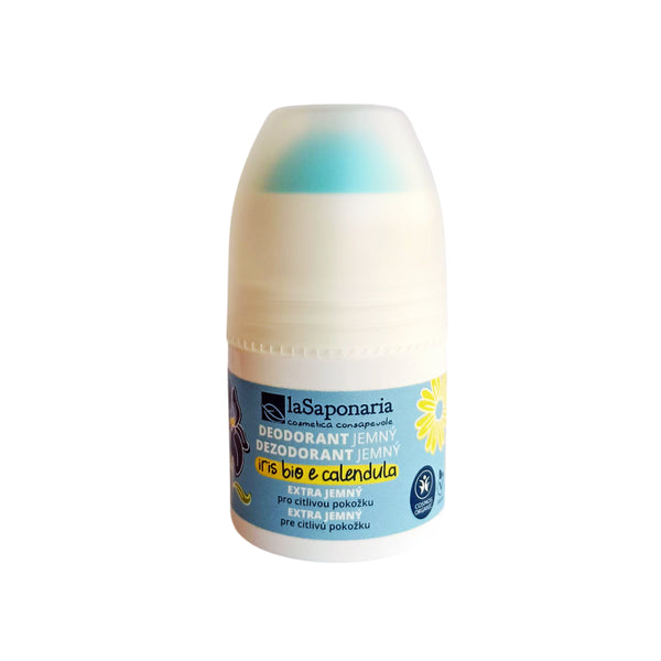 deodorant laSaponaria roll-on extra jemný s nechtíkom <tc>BIO</tc> (50 ml)