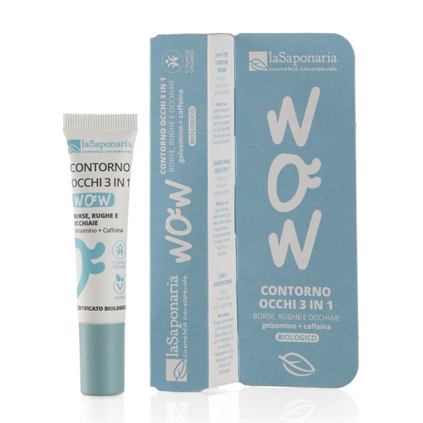 laSaponaria Kontúrovací očný krém 3 v 1 <tc>BIO</tc> (15 ml)