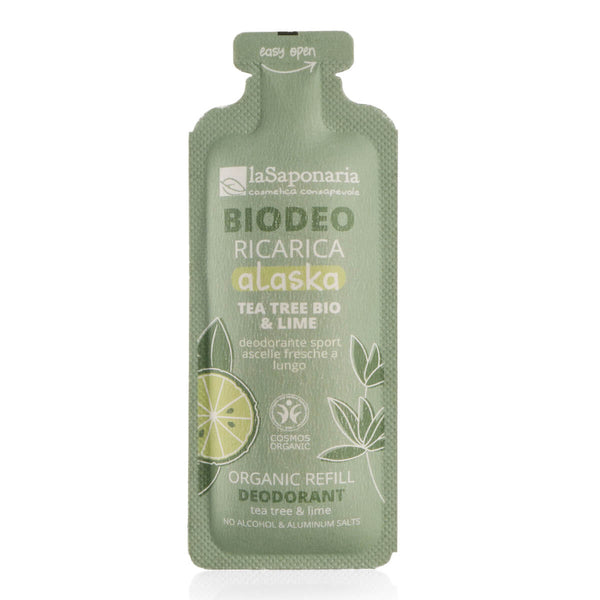 laSaponaria Náplň do roll-on dezodorantu Alaska - Limetka a šalvia <tc>BIO</tc> (40 ml)