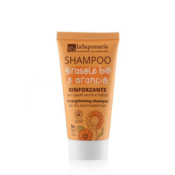Šampón laSaponaria so slnečnicou a sladkým pomarančom <tc>BIO</tc> (200 ml)