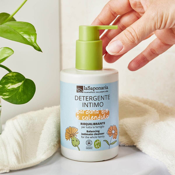 laSaponaria Intimní mycí gel s měsíčkem BIO