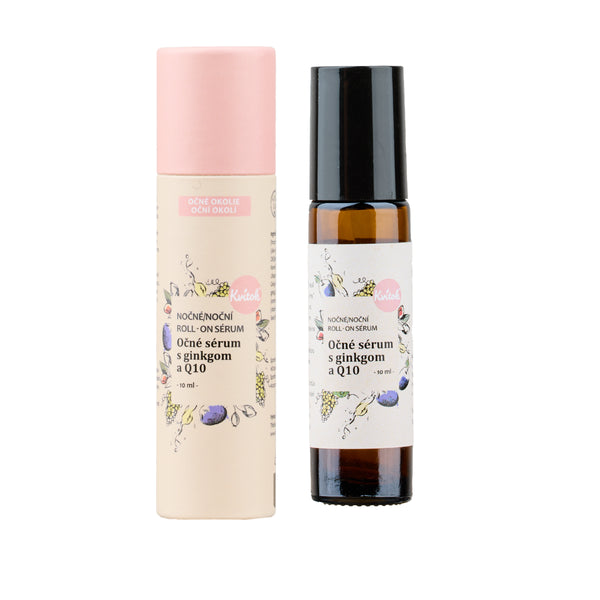 Kvitok Roll-on sérum na očné okolie s koenzýmom Q10 - noc (10 ml)