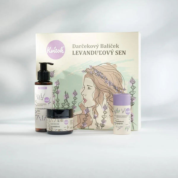 Kvitok Darčekový kozmetický balíček Levanduľový sen