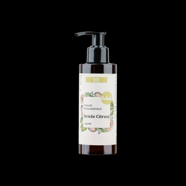 Kvitok Tekuté mýdlo Svěží citrusy (150 ml)