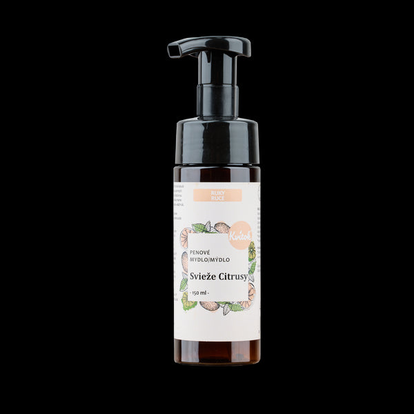 Kvitok Tekuté pěnové mýdlo Svěží citrusy (150 ml)