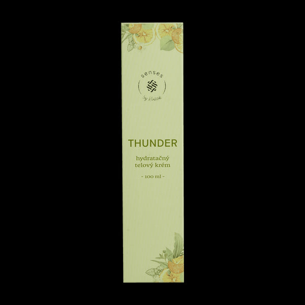 Kvitok Senses Hydratační tělový krém Thunder (100 ml)
