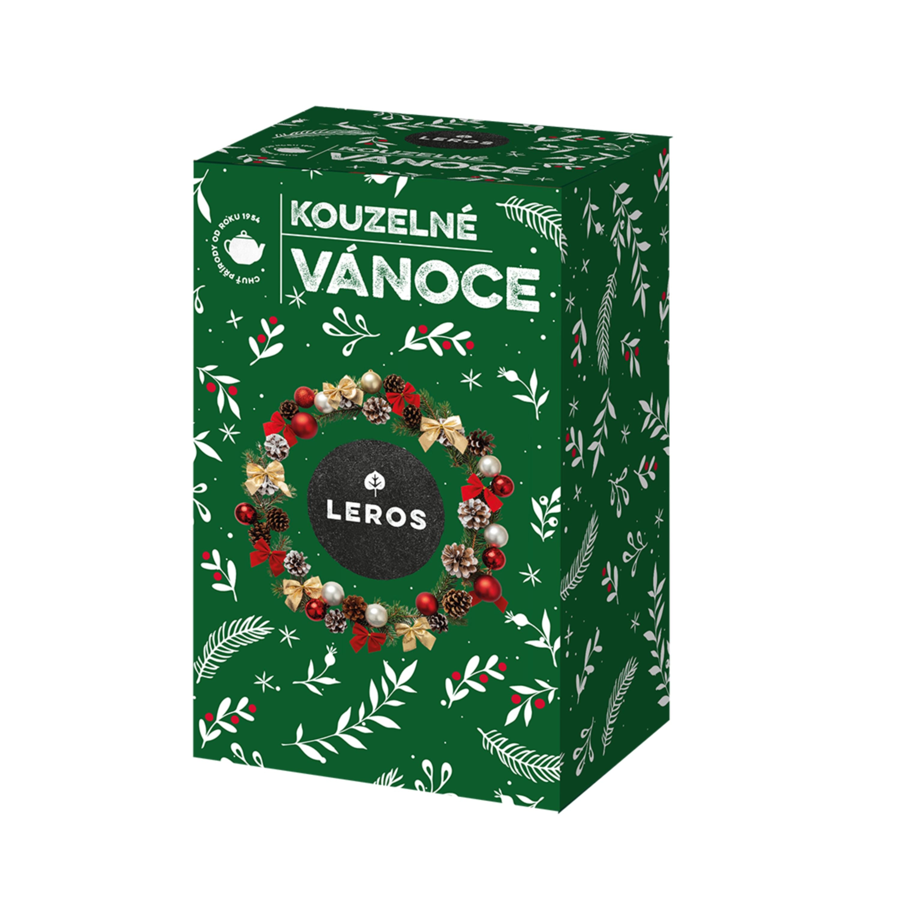 LEROS Ovocný čaj aromatizovaný Kouzelné Vánoce - nálev. sáčky (20 x 2 g)