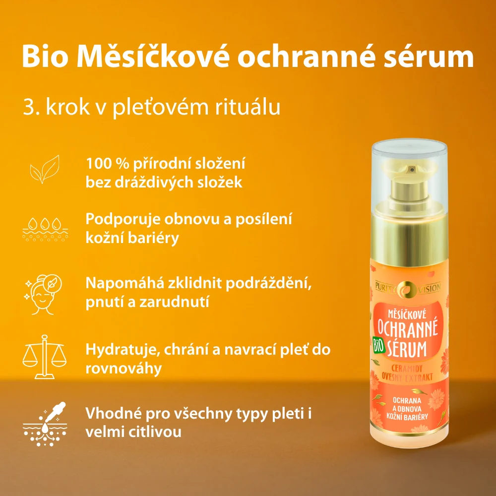 Purity Vision Měsíčkové ochranné sérum (30 ml)