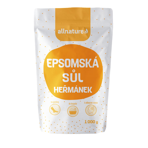 Allnature Epsomská soľ Harmanček (1 kg)