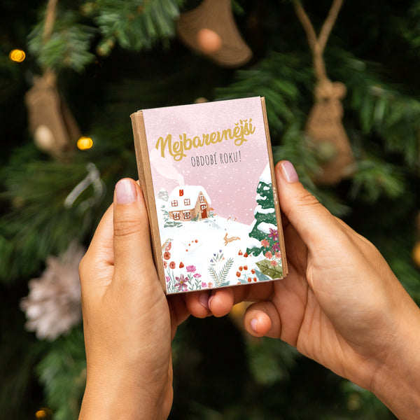 Blossombs Semínkové bomby - Dárková sada mini - Nejbarevnější období (4 ks)