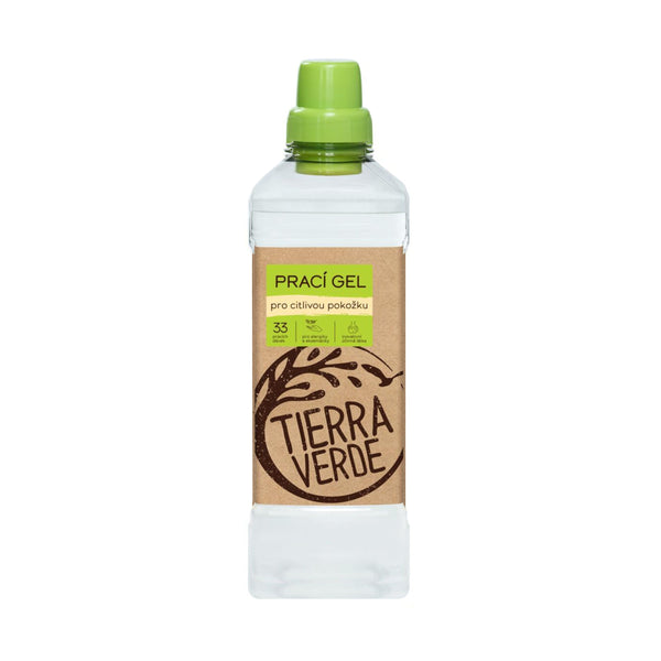 903800 Gel prací pro citlivou pokožku 1 l TIERRA VERDE-1