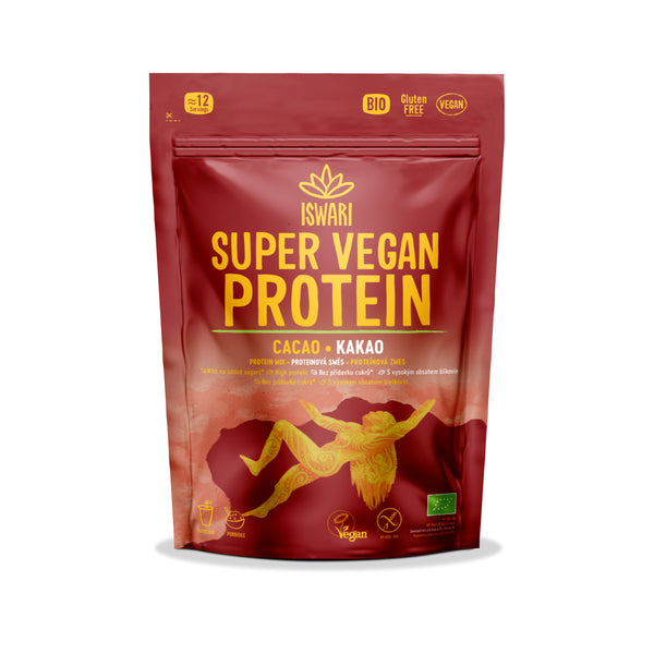 913118 Protein vegan s kakaem 250 g BIO ISWARI -1