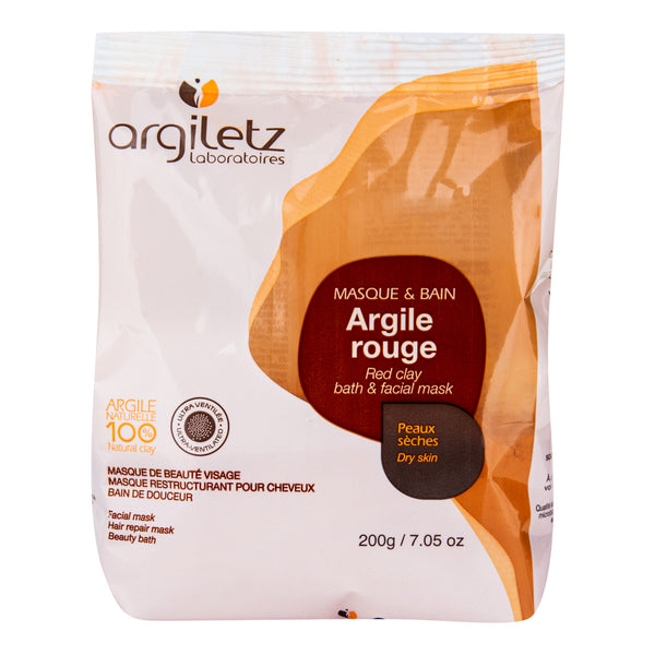922025 Jíl červený ultra ventilovanýmaska & koupel 200 g ARGILETZ-2