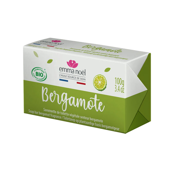 Emma Noël Tuhé mýdlo - bergamot BIO (100 g)