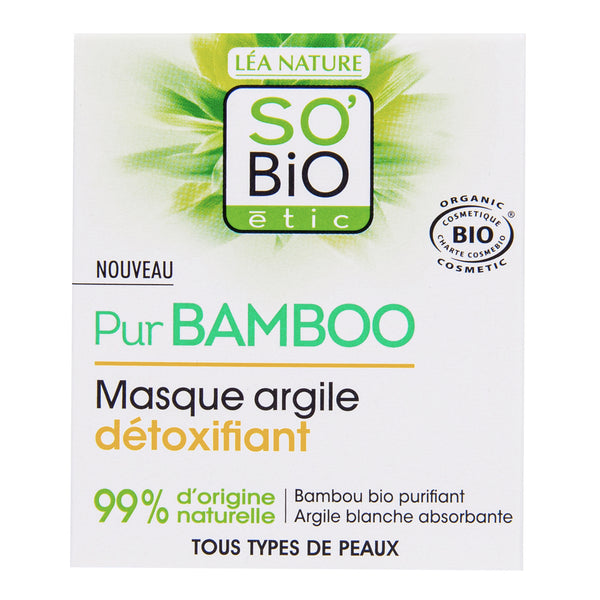 943813 Detoxikační pleťová maska s jílem – řada Pur BAMBOO 50 ml BIO SO’BiO étic-4