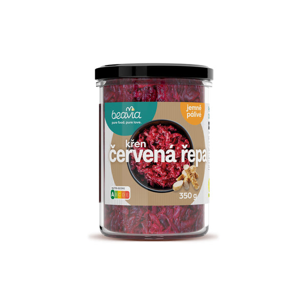 345143 Řepa červená fermentovaná s křenem pasterovaná 350 g I LOVE HUMMUS/BEAVIA-1