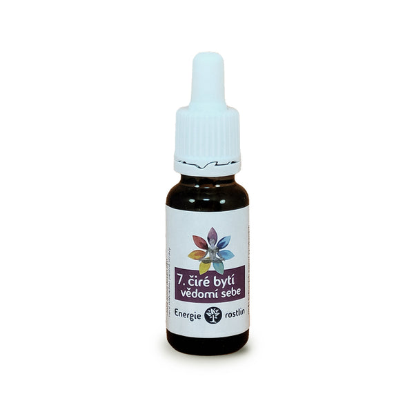 Rastlinné energetické Bachove esencie - zmes č. 7 - Čisté bytie a sebauvedomenie (20 ml)