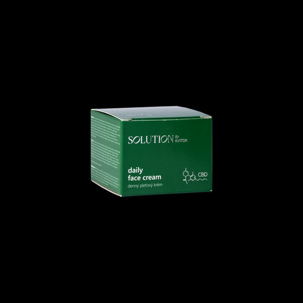 Konopný krém Kvitok Solution - denný (30 ml)