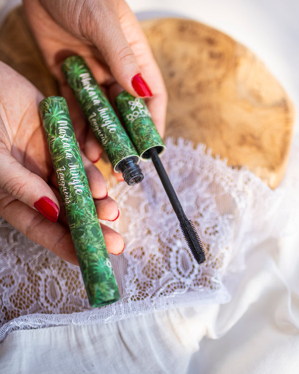 Boho Green Make-up Mascara Jungle Longueur <tc>BIO</tc> (8 ml) - čierna