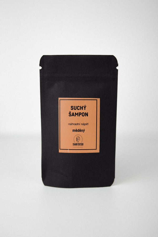 Haaro Naturo Suchý šampon MĚDĚNÝ - náhradní náplň (50 g) - pošk. obal
