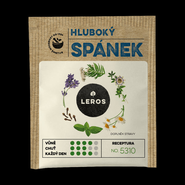 LEROS Bylinný čaj Hluboký spánek - nálev. sáčky (20 x 1 g) - pošk. obal
