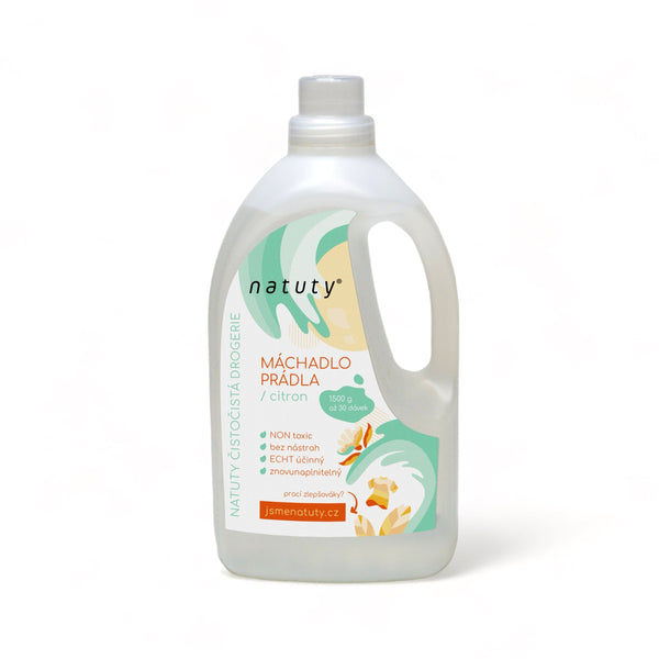 Natuty Máchadlo prádla s vůní citronu - II. jakost