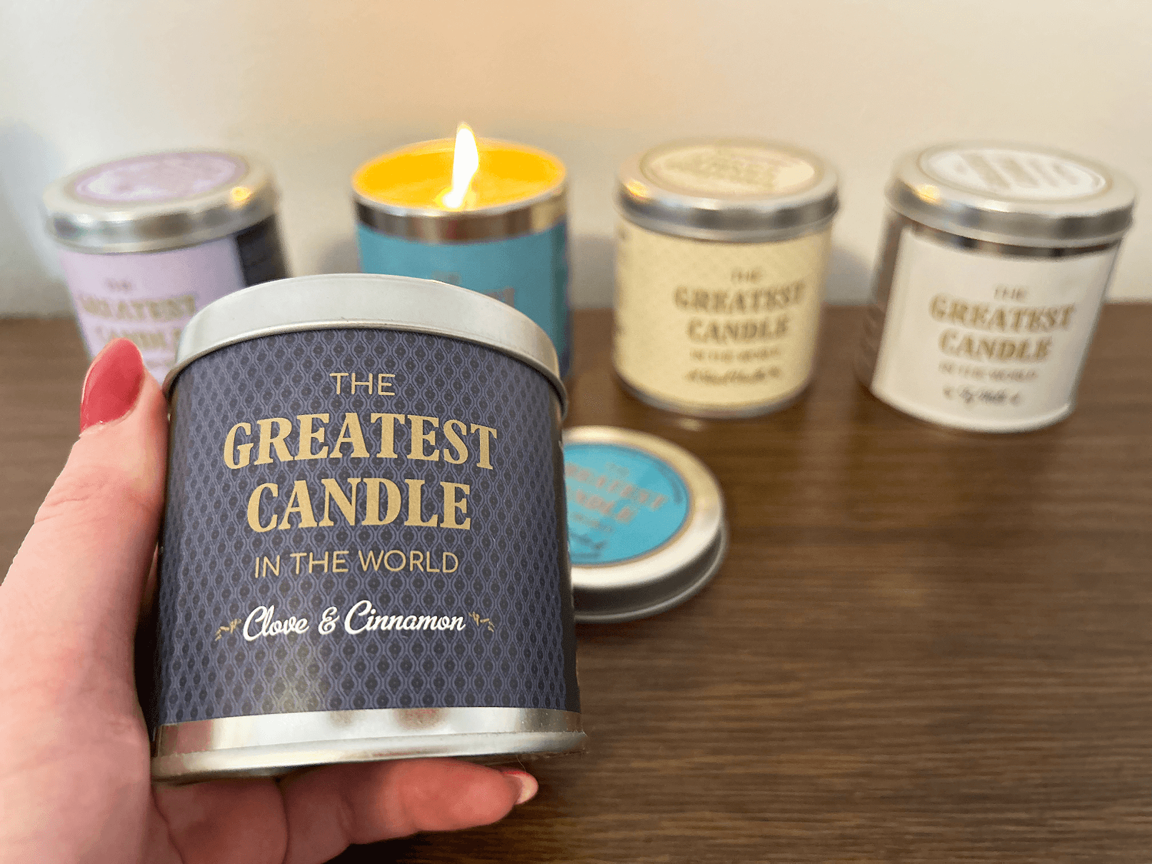 The Greatest Candle Vonná sviečka v plechovke (200 g) - klinček a škorica