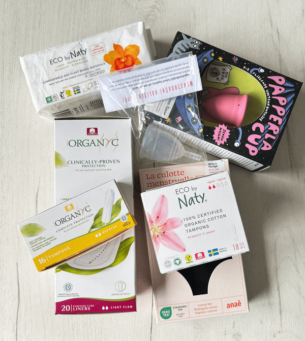 Anaé by Ecodis Menštruačné nohavičky Nohavičky na ľahkú menštruáciu - čierne