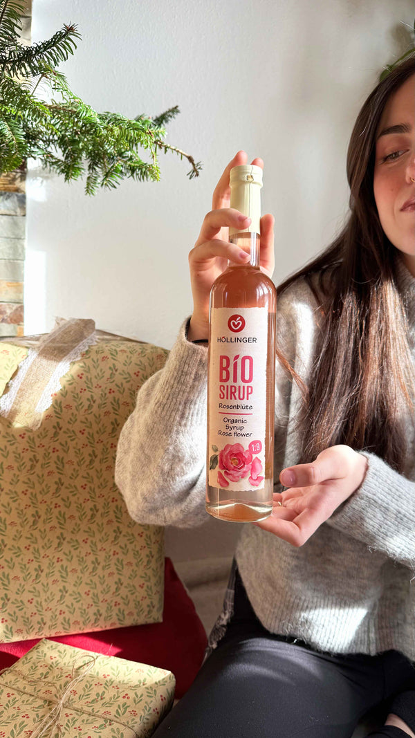 Sirup květ růže 500 ml BIO HOLLINGER