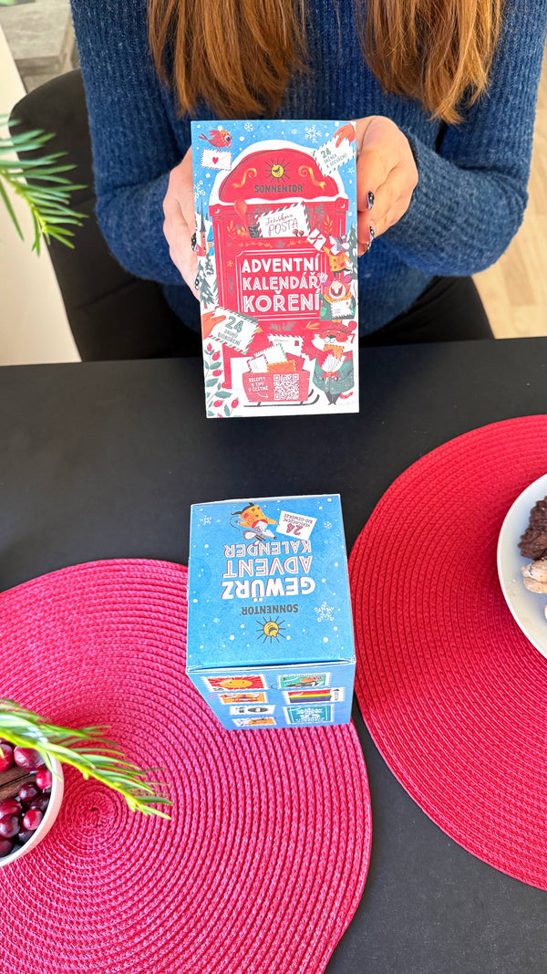 Sonnentor Adventní kalendář® koření BIO - poznávací sada (24 ks)