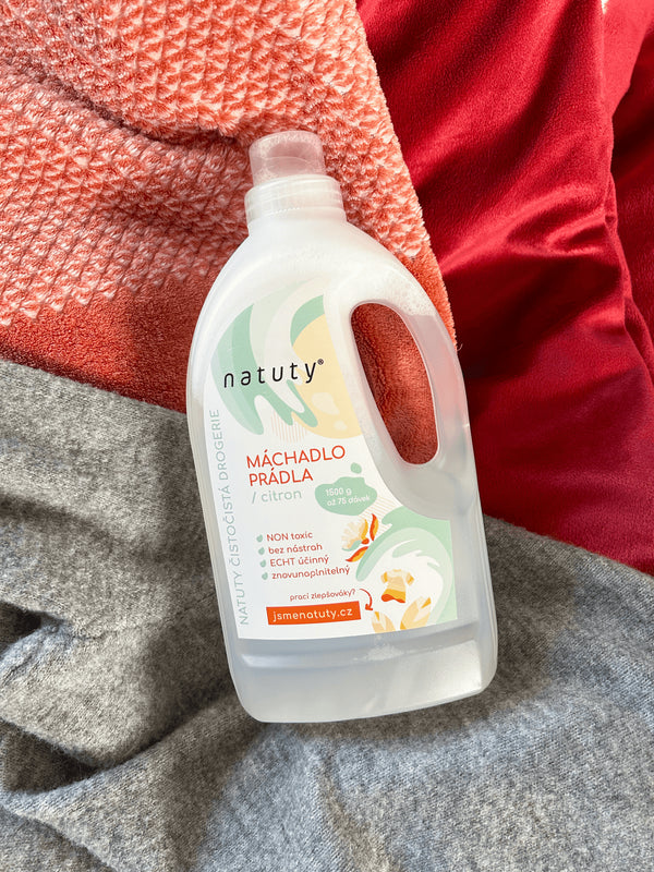 Natuty Máchadlo prádla s vůní citronu - II. jakost
