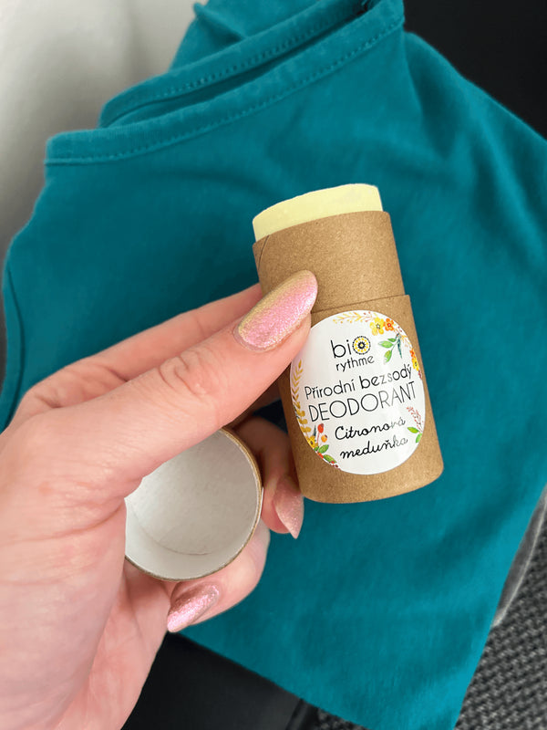 Biorythme Tuhý dezodorant bez sódy Medovka lekárska (35 g)