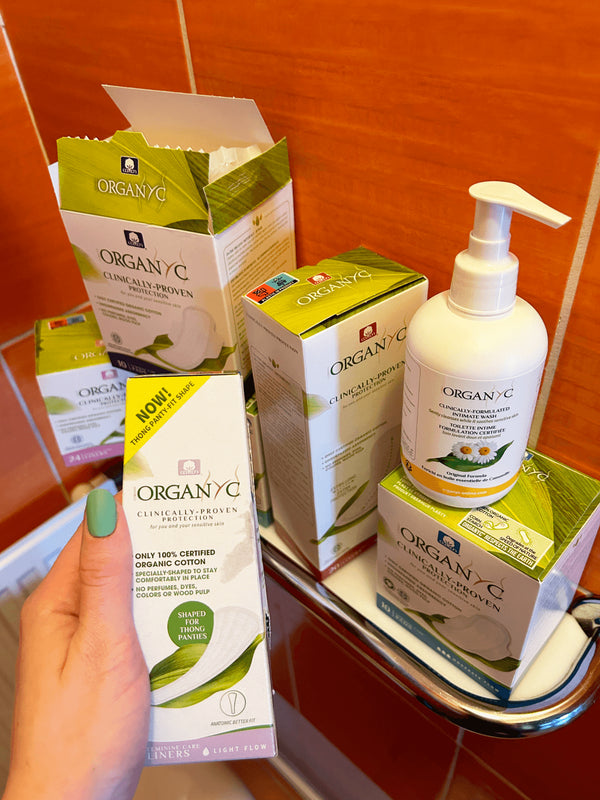 Organyc Gel pro intimní hygienu BIO - Heřmánek (250 ml) - pošk. obal