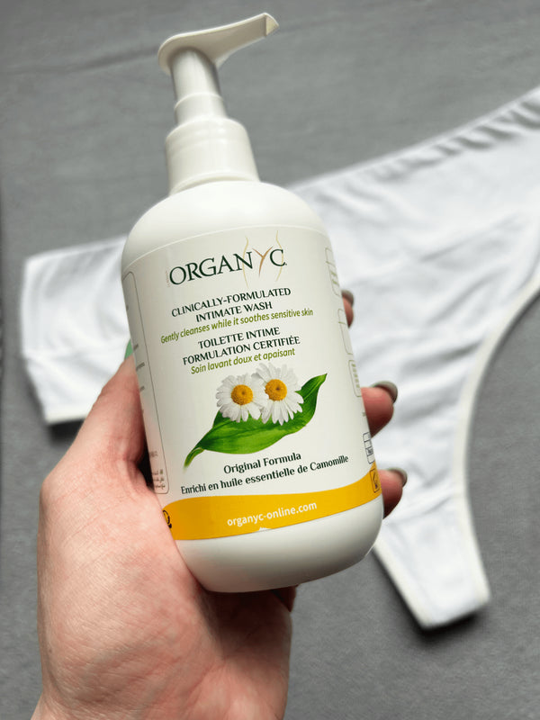 Organyc Gel pro intimní hygienu BIO - Heřmánek (250 ml) - pošk. obal